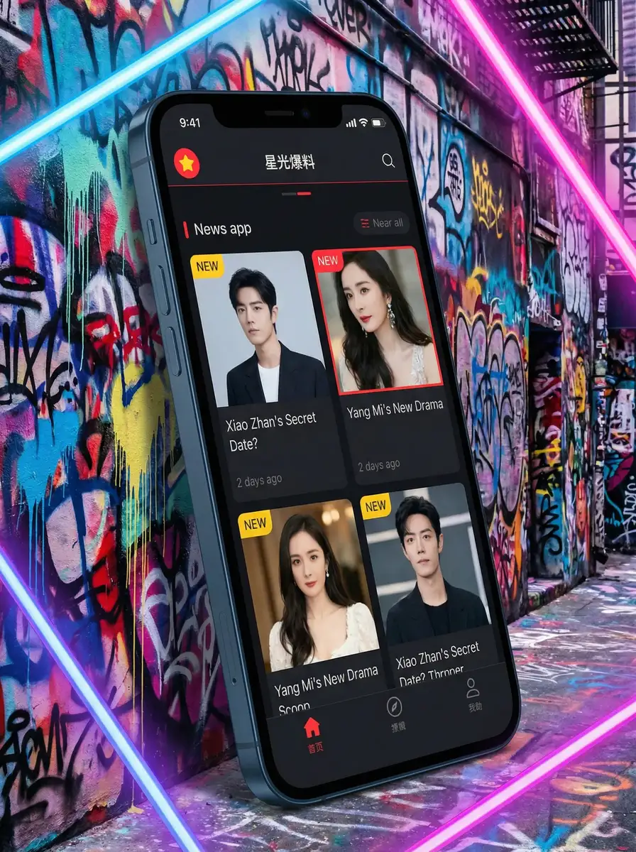 奇怪的美发沙龙 APP界面展示 - 掌上吃瓜神器